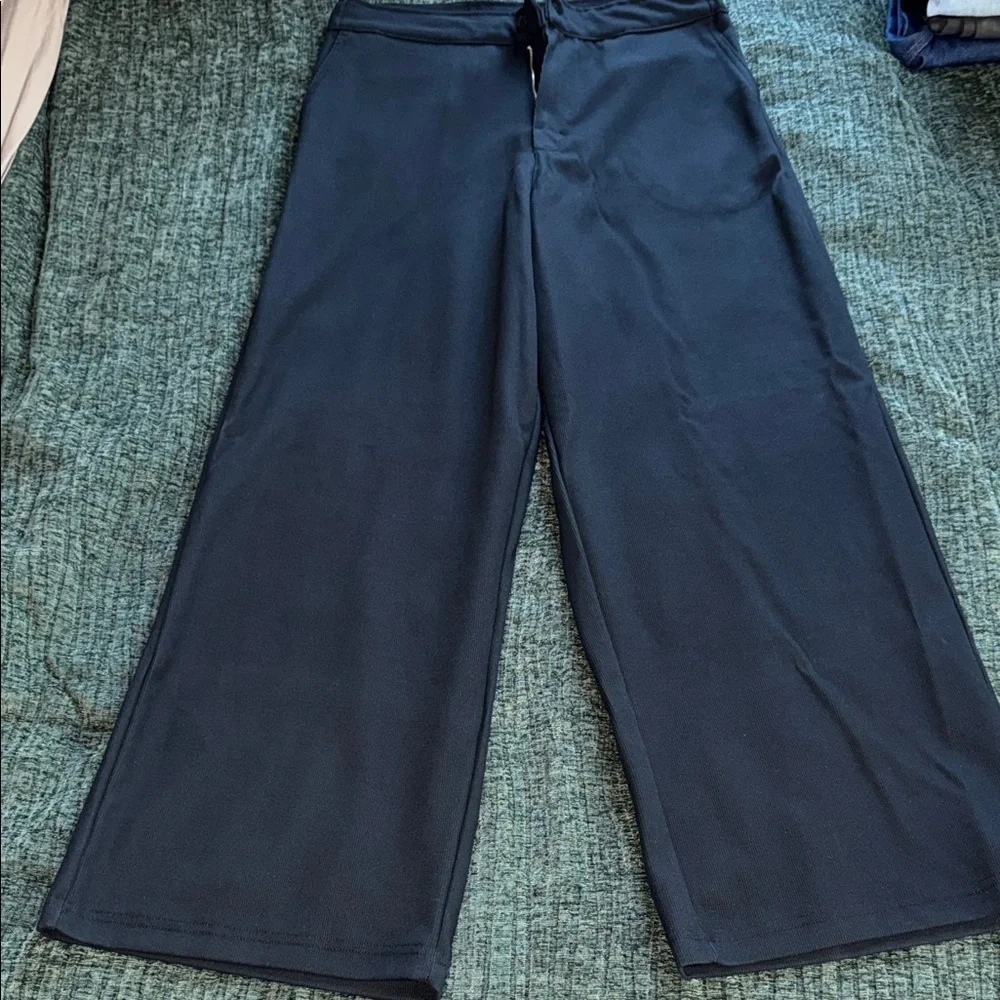 ZARA WIDE LEG PANTS - Picture 1 of 6